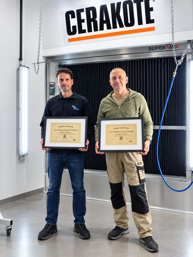 Neuer Certiefied Applicator: Galaxy Ceramic Coatings von Riteway Engineering
