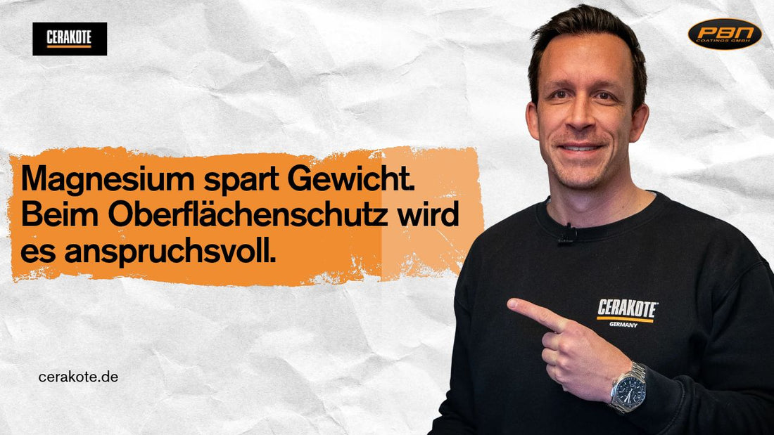 Magnesium spart Gewicht. Beim Oberflächenschutz wird es anspruchsvoll.