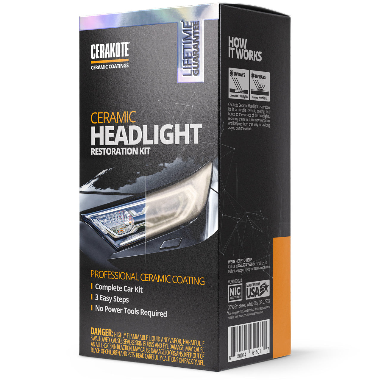 Ceramic Headlight Restoration Kit