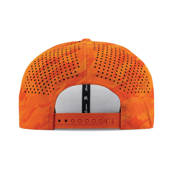 Cerakote Blaze Orange Camo Hat Back