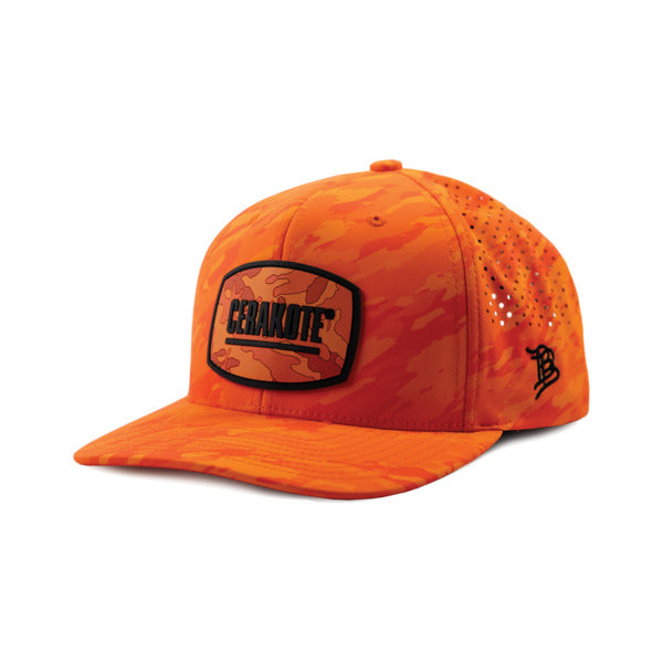 Cerakote Blaze Orange Camo Hat Main