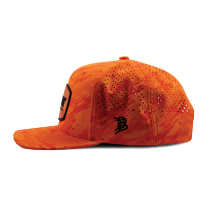 Cerakote Blaze Orange Camo Hat Side
