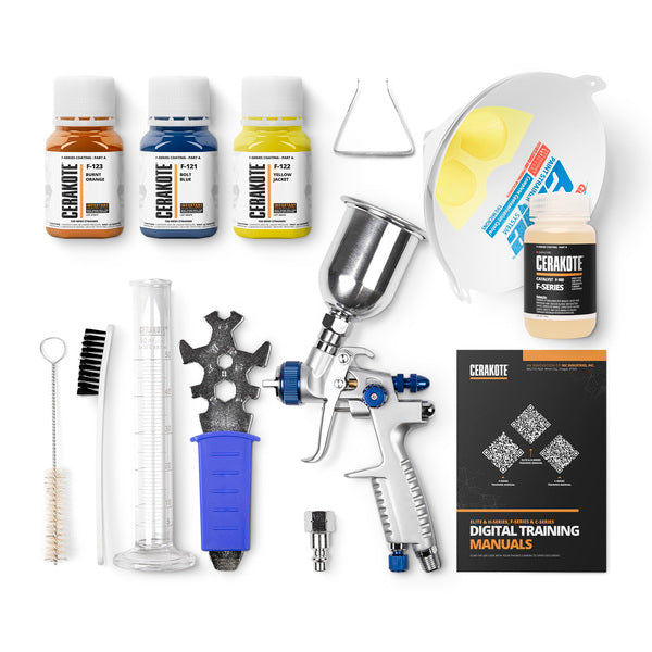 Cerakote Starter Kit - F-Serie 3 Farben (Tester)