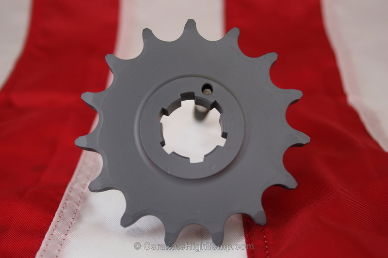 Cerakote C-110 Micro Slick Dry Film Lubricant Low Friction Coating Customer Sample