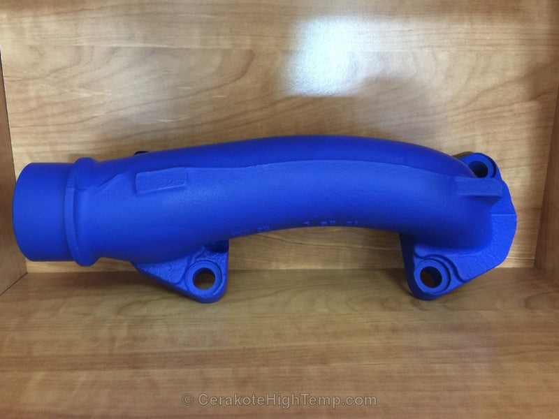Cerakote C-158 Blue Flame High Temp 1000°C Coating Customer Sample