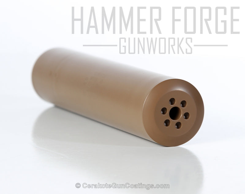 Cerakote C-190 20150 Coyote Ceramic Coating Customer Sample