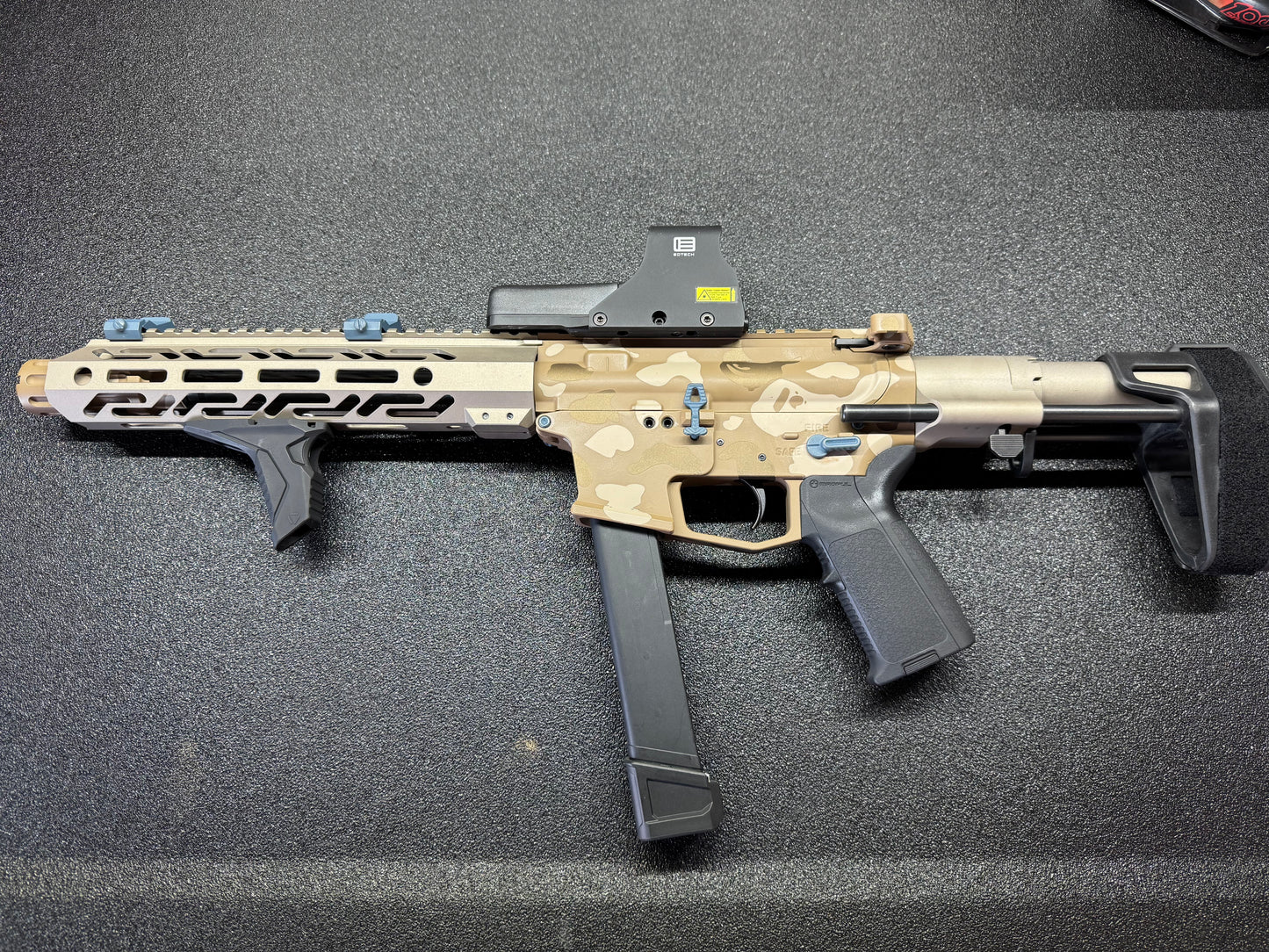 Cerakote C-211 Desert Sand Ceramic Coating Customer Sample