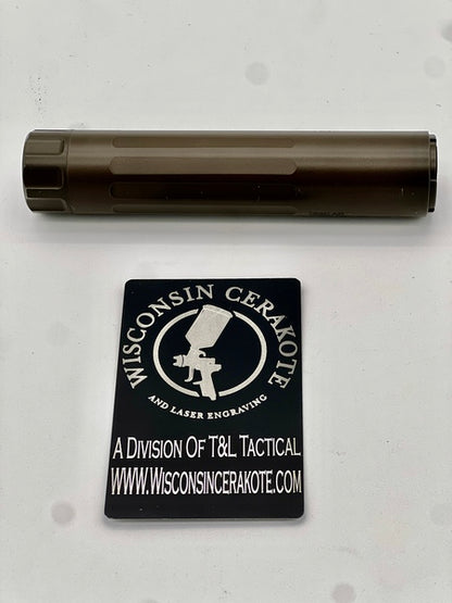 Cerakote C-232 MagPul® O.D. Green High Temp Ceramic Coating Customer Sample