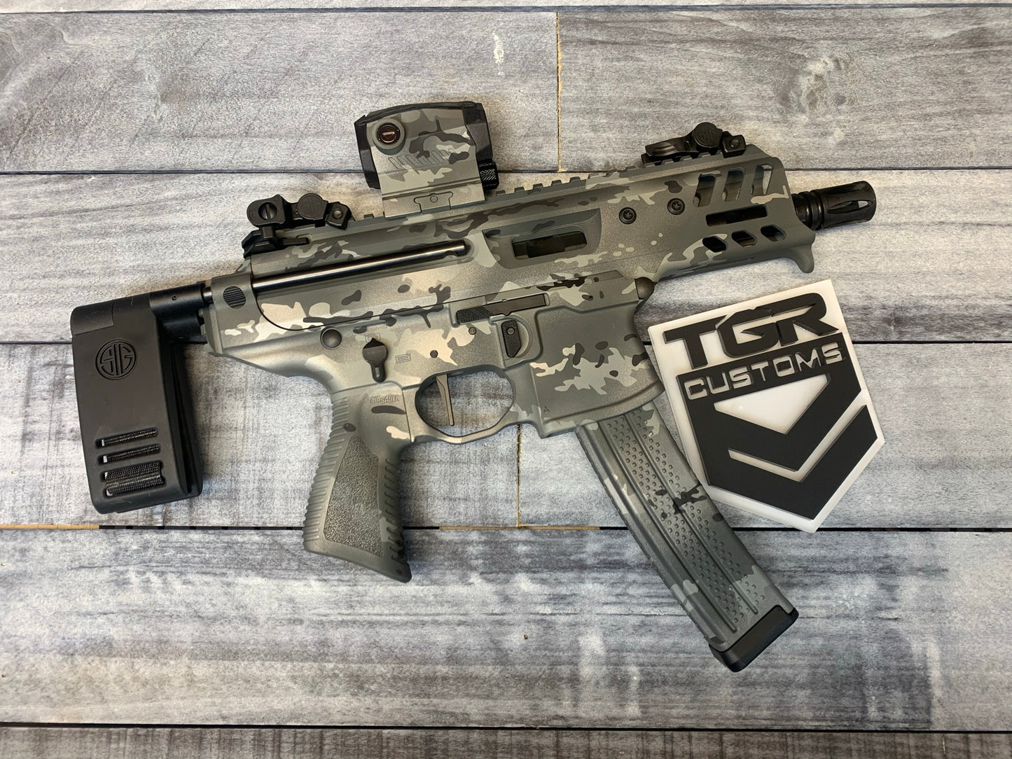 Cerakote C-239 Sniper Grey Ceramic Coating Customer Sample