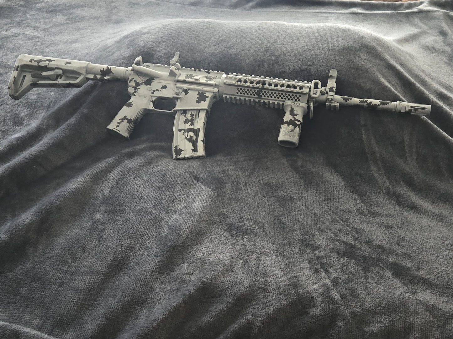 Cerakote C-8200 Glacier Forge High Temp 1000°C Coating Customer Sample