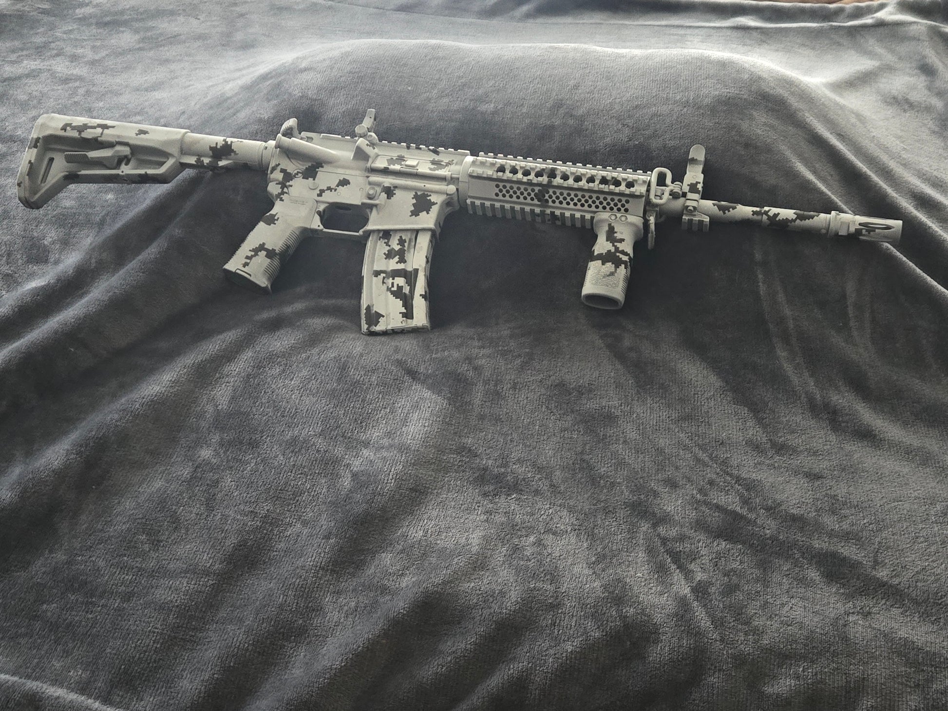 Cerakote C-8200 Glacier Forge High Temp 1000°C Coating Customer Sample