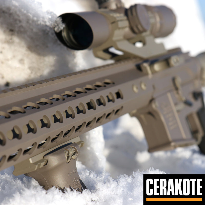 Cerakote E-130 Earth Customer Sample