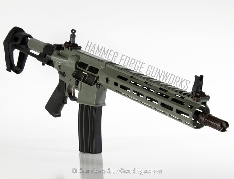 Cerakote E-140 Jungle Customer Sample