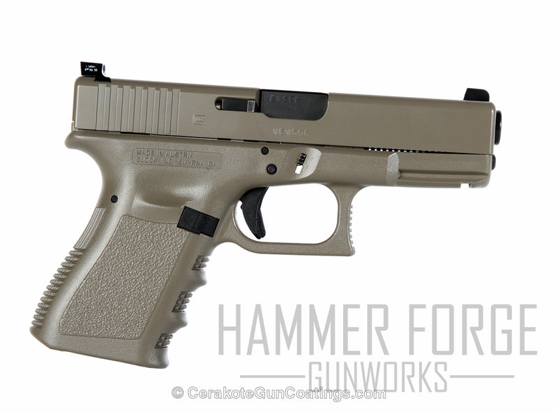 Cerakote E-150 Sand Customer Sample