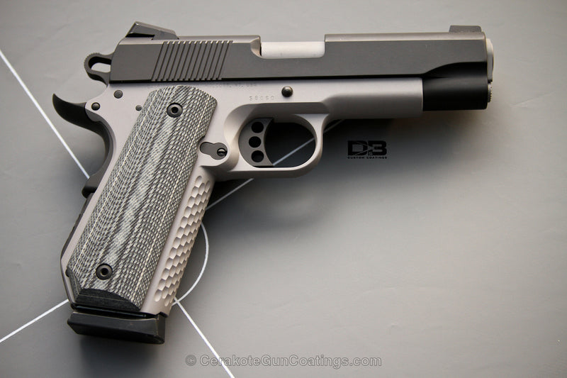 Cerakote H-139 Steel Grey Customer Sample
