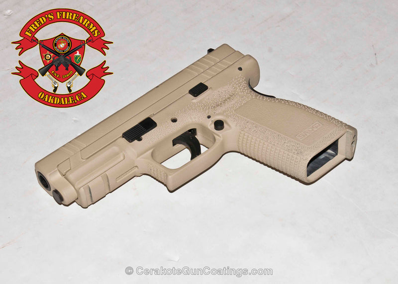 Cerakote H-143 Benelli Sand Customer Sample