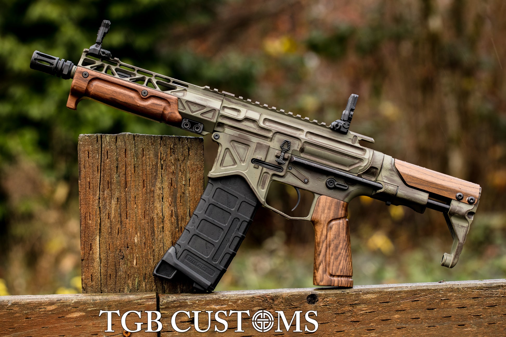 Cerakote H-204 Hazel Green Customer Sample