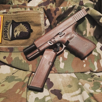 Cerakote H-212 Federal Brown Customer Sample