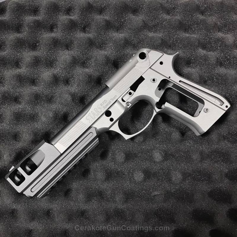 Cerakote H-219 Gun Metal Grey Customer Sample