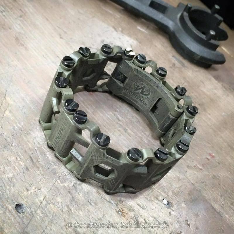 Cerakote H-231 MagPul® Foliage Green Customer Sample