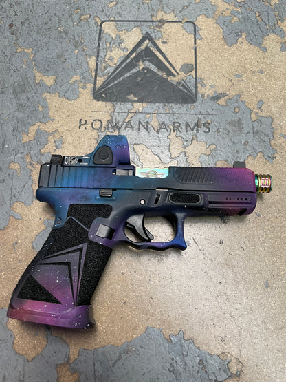 Cerakote H-238 Midnight Blue Color Sample