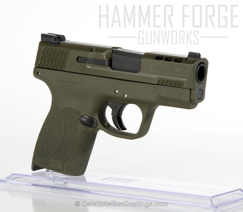 Cerakote H-240 Mil Spec O.D. Green Customer Sample
