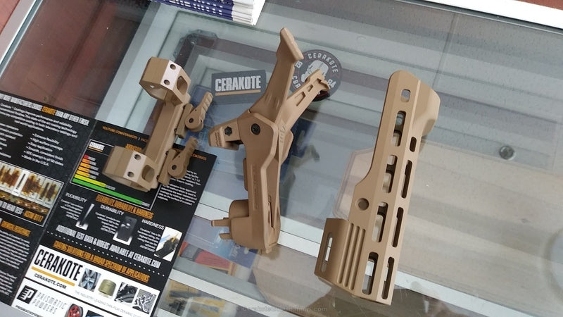 Cerakote H-269 Barrett® Brown Customer Sample