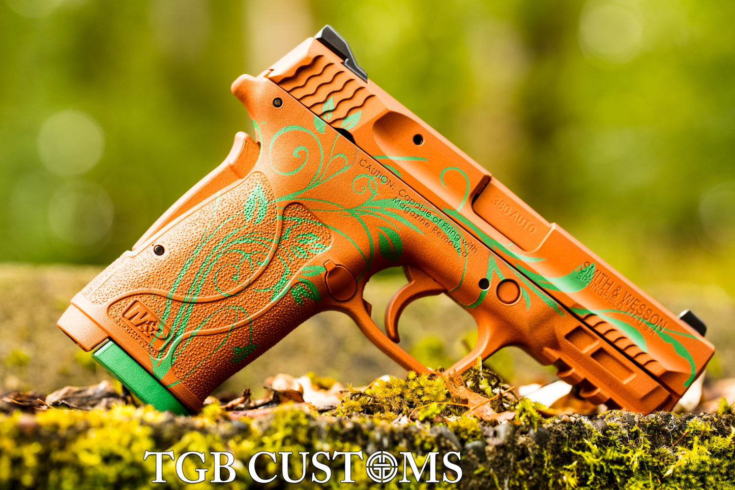 Cerakote H-316 Squatch Green Customer Sample