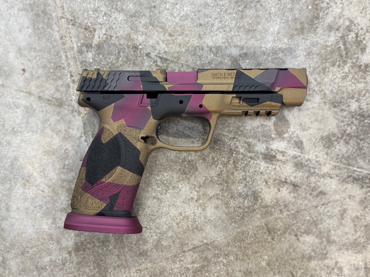 Cerakote H-319 Black Cherry Customer Sample