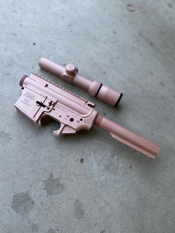 Cerakote H-327 Rose Gold Customer Sample