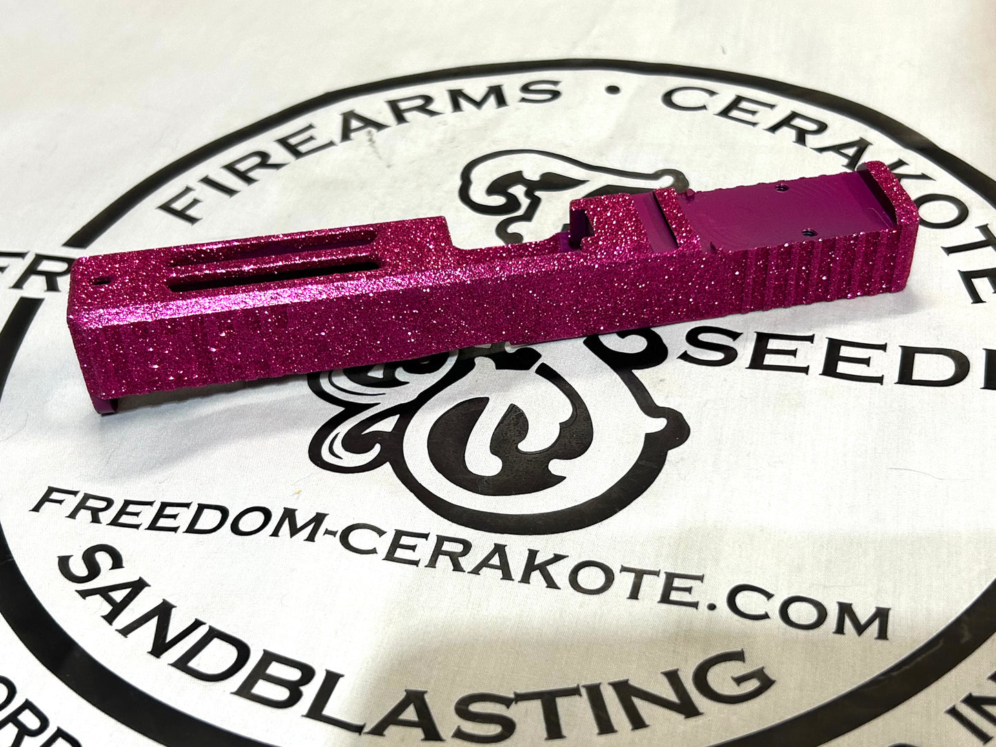Cerakote H-348 Sangria Customer Sample