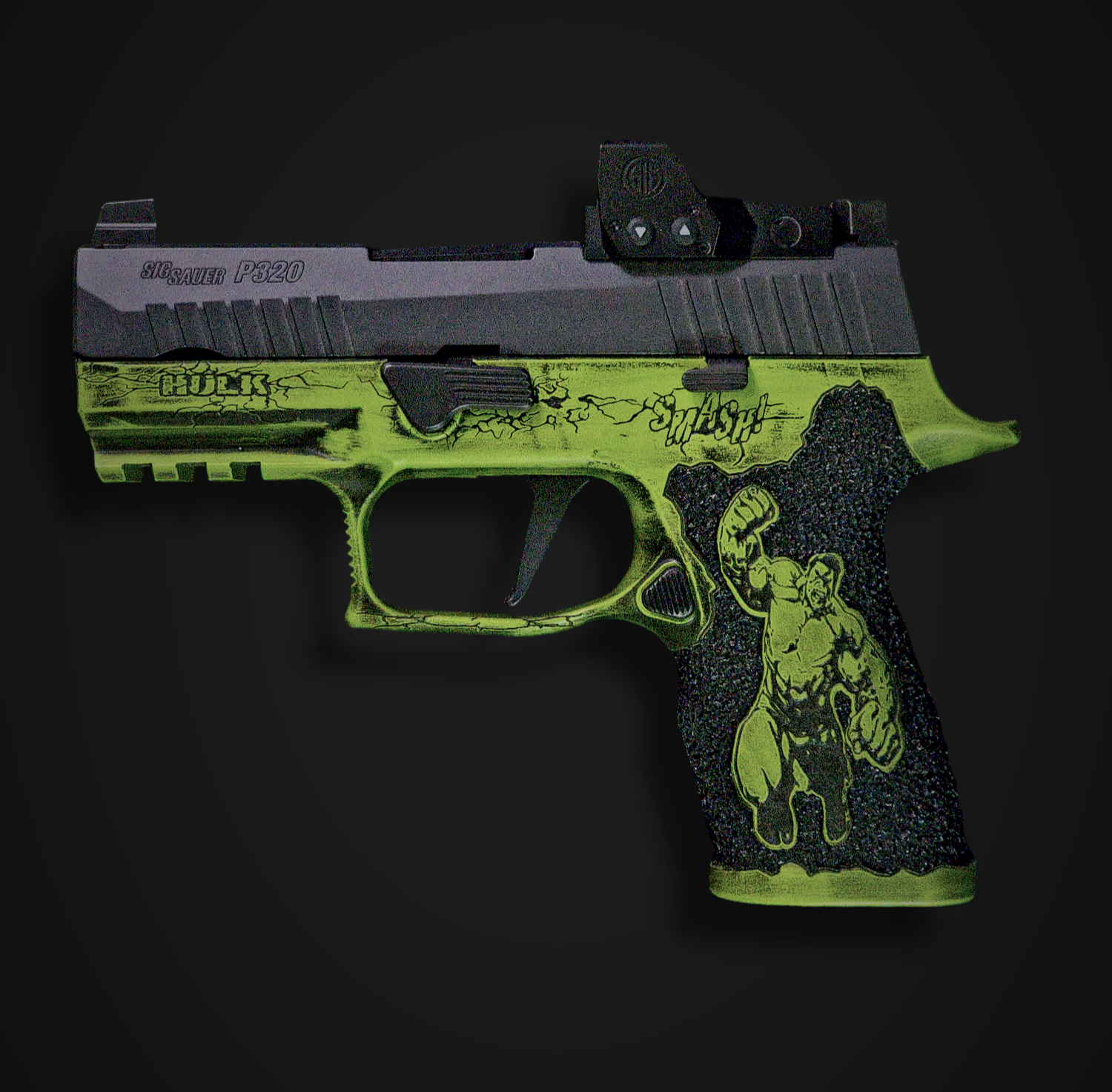 Cerakote H-351 Green Mamba Customer Sample