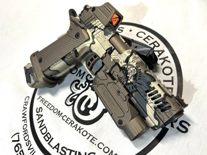 Cerakote H-363 Champagne Customer Sample