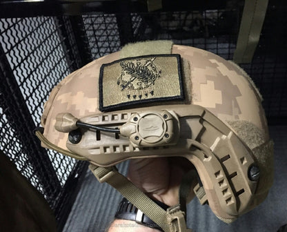 Cerakote HIR-7504 Gen II Matte Brown NIR-Management Ceramic Coating Customer Sample