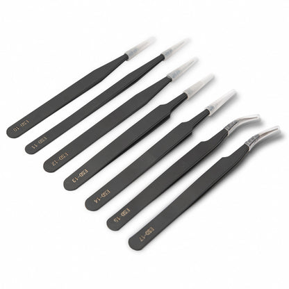 Antistatisches Pinzetten-Set (7-tlg.)
