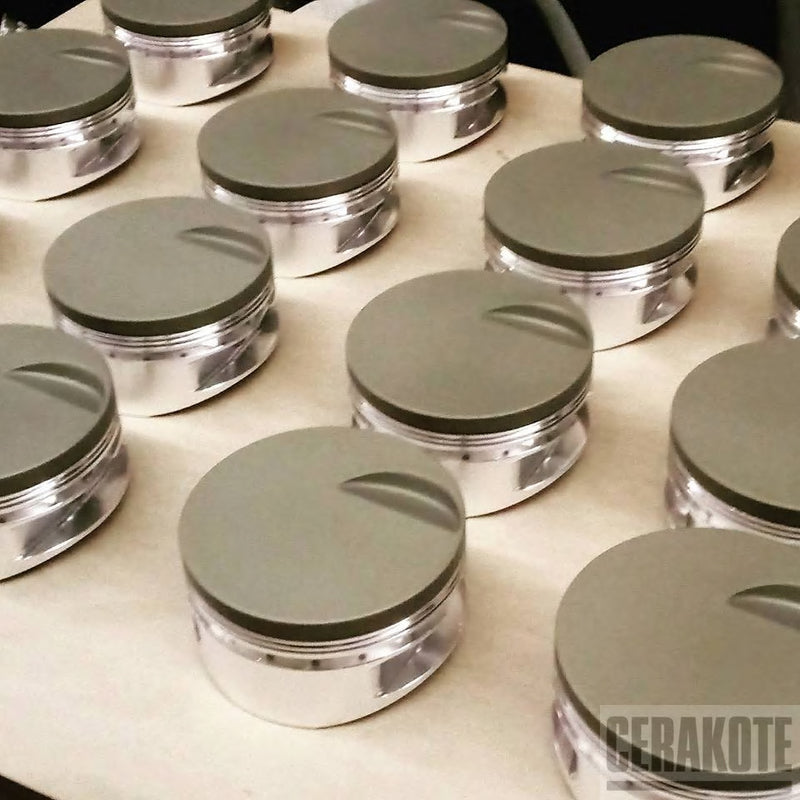 Cerakote V-136 Piston Coat Customer Sample