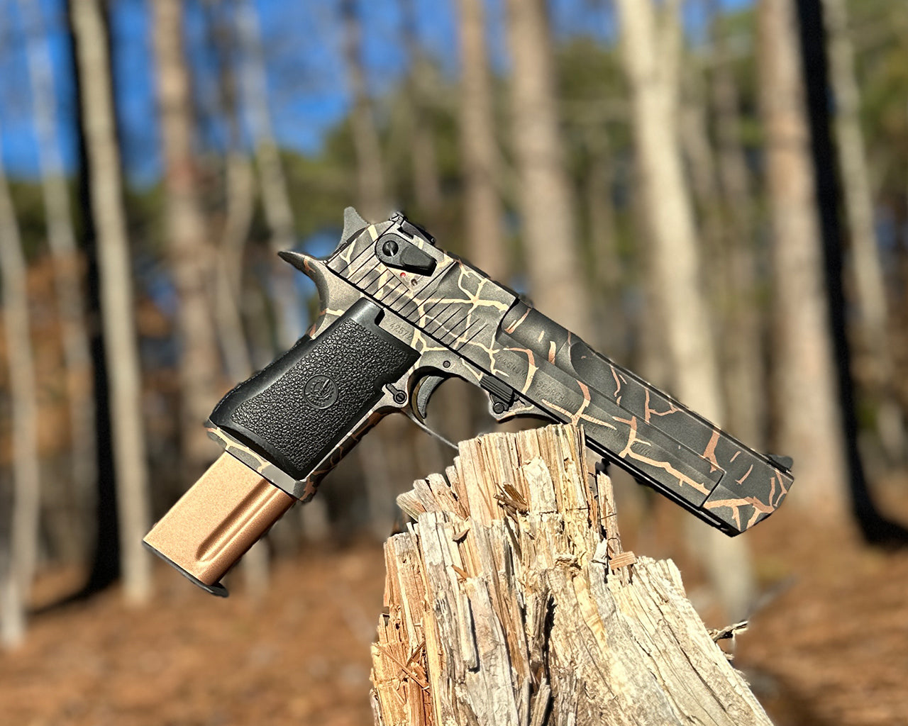 Cerakote V-139 Titanium Red Piston Coat Customer Sample
