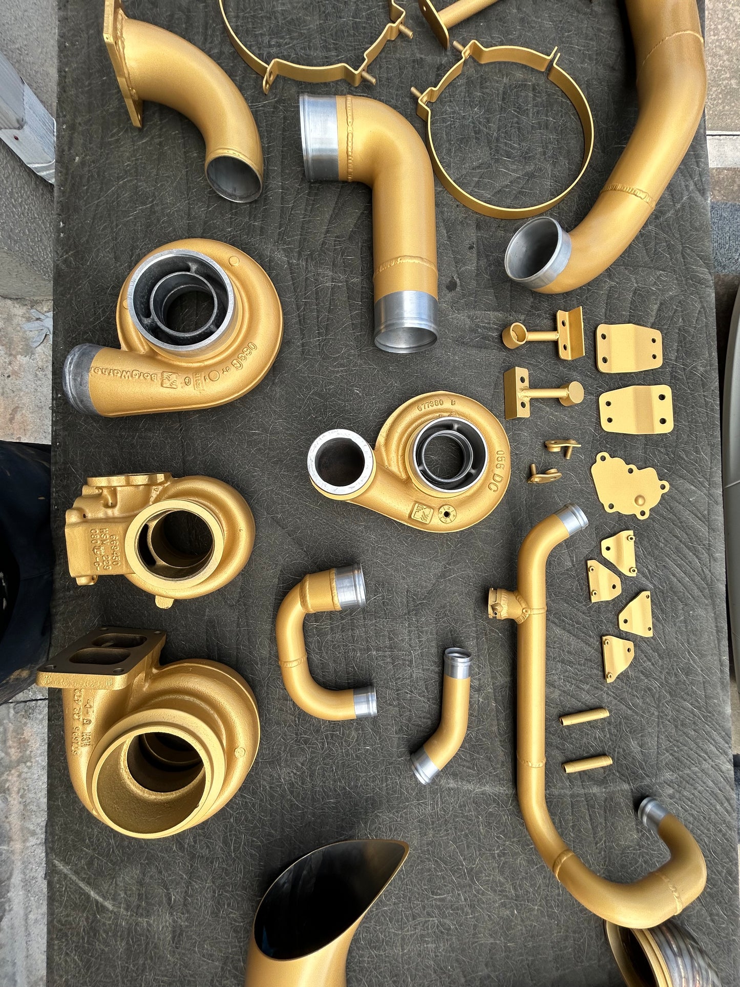 Cerakote V-172 Gold Customer Sample