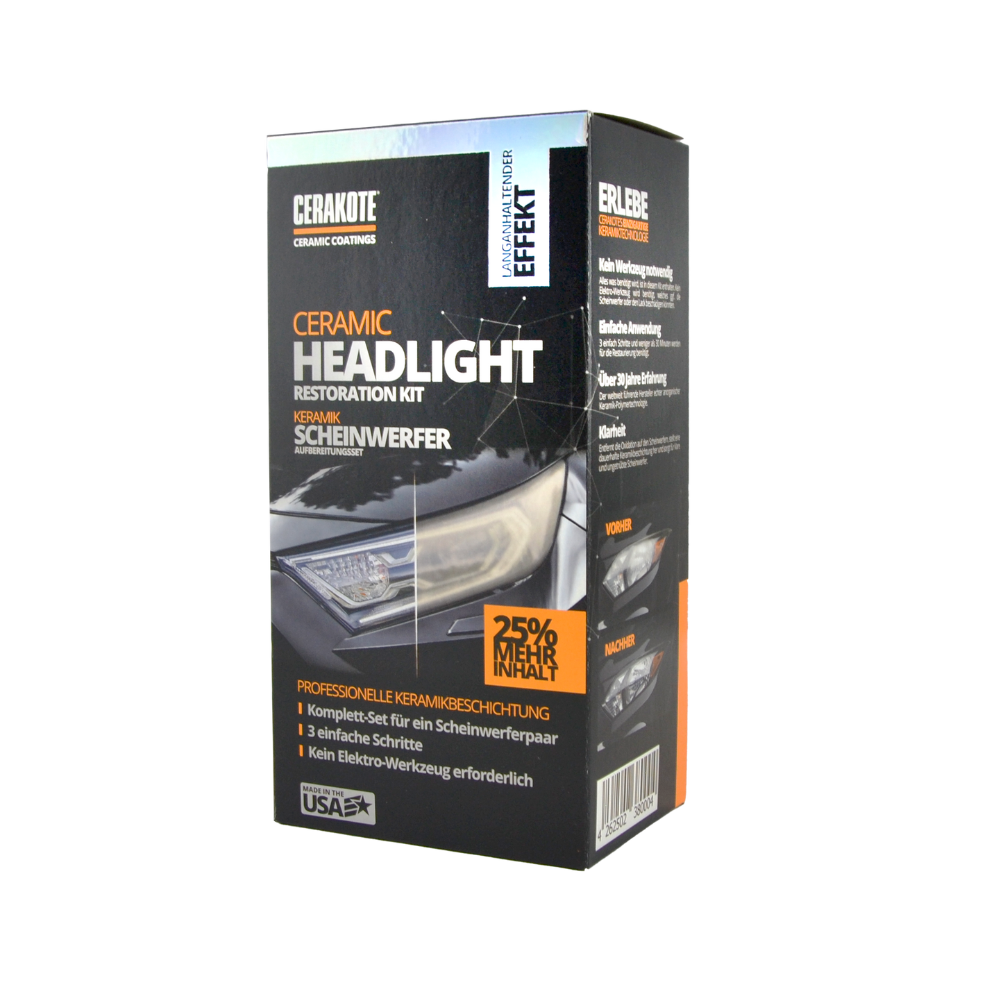 Cerakote Ceramic Headlight Restauration Kit Box