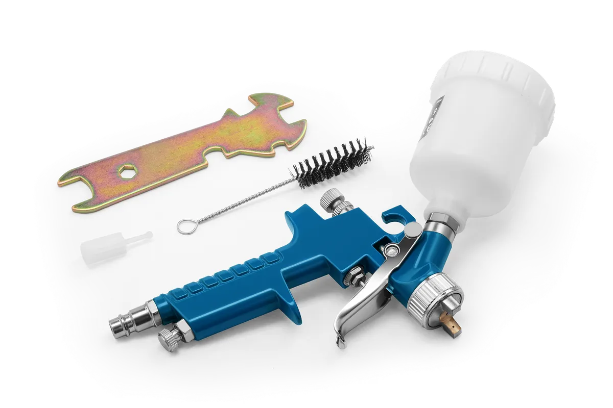 Mini HVLP Lackierpistole Inhalt