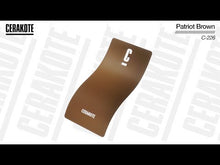 Cerakote C-226 Patriot Brown High Temp Coating YouTube Color Sample