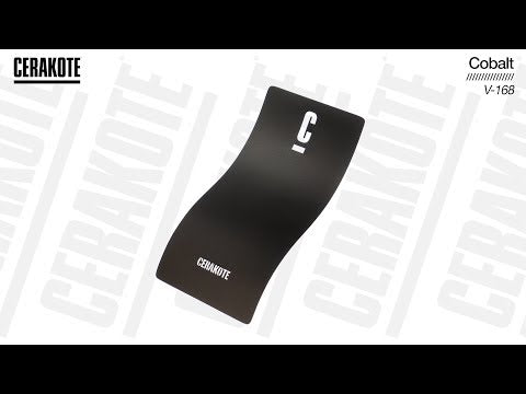 Cerakote V-168 Cobalt YouTube Color Sample