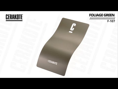 Cerakote F-107 Foliage Green YouTube Sample