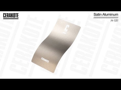 Cerakote H-151 Satin Aluminum YouTube Color Sample