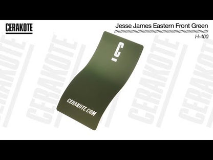 Cerakote H-400 Jesse James Eastern Front Green YouTube Color Sample