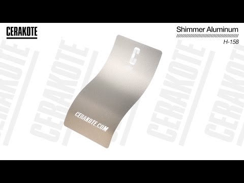Cerakote H-158 Shimmer Aluminum YouTube Color Sample