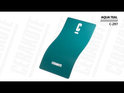 Cerakote C-297 Aqua Teal Ceramic Coating YouTube Color Sample