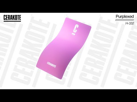 Cerakote H-332 Puplexed YouTube Color Sample