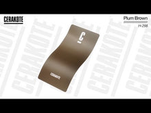 Cerakote H-298 Plum Brown YouTube Color Sample