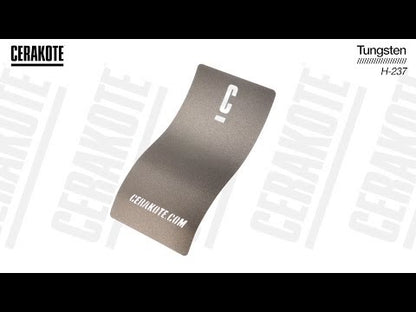 Cerakote H-237 Tungsten YouTube Color Sample